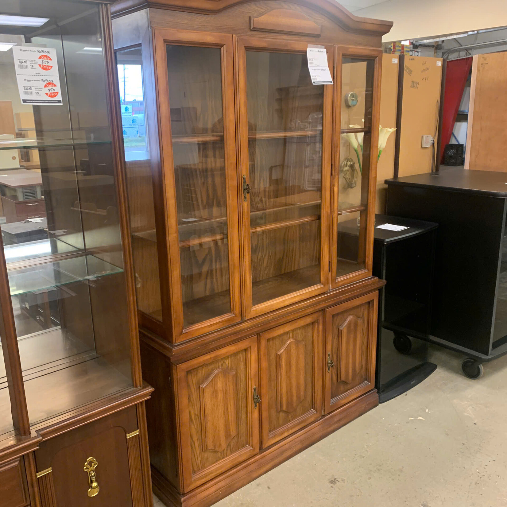 Wooden China Cabinet