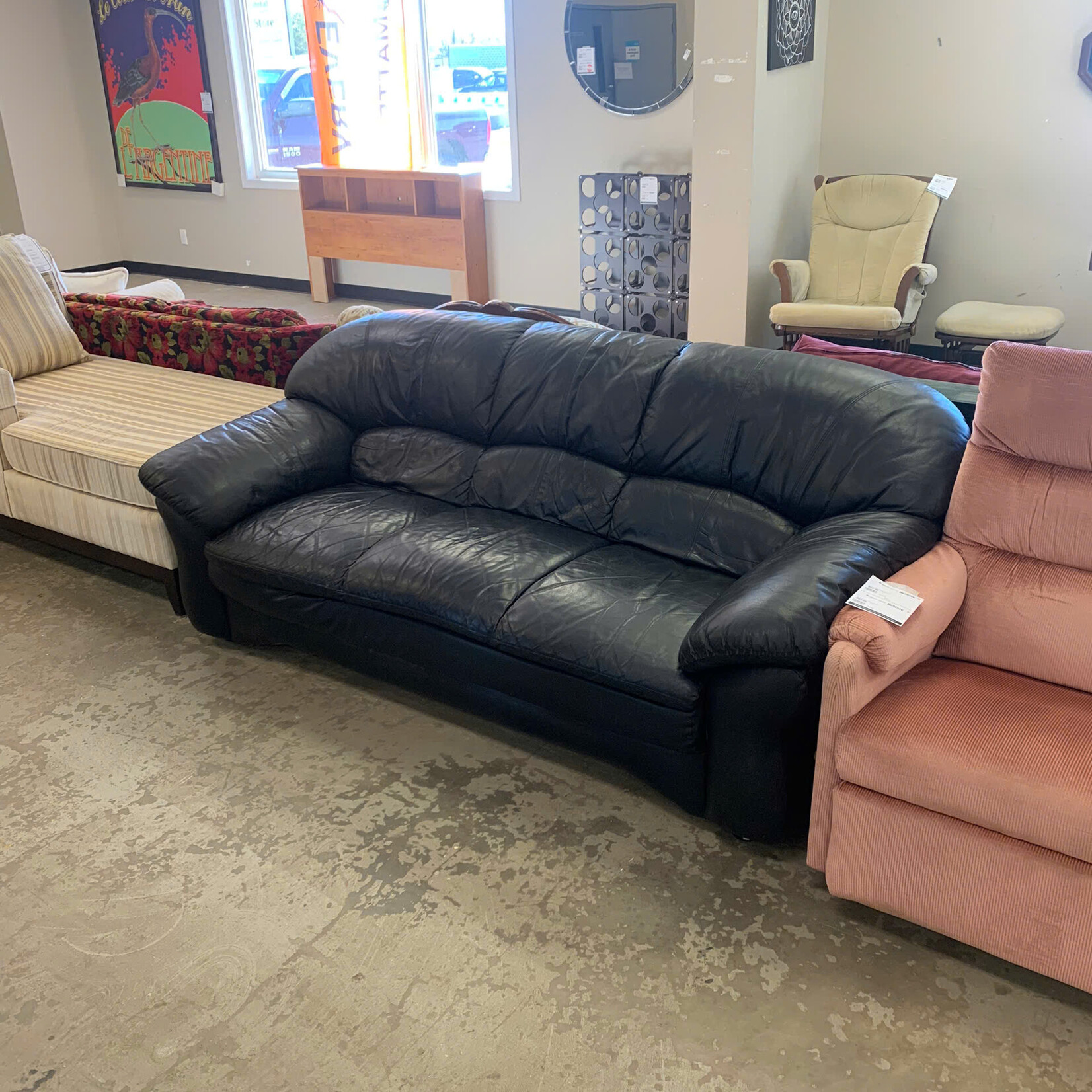 Black Couch Habitat for Humanity ReStore Thunder Bay