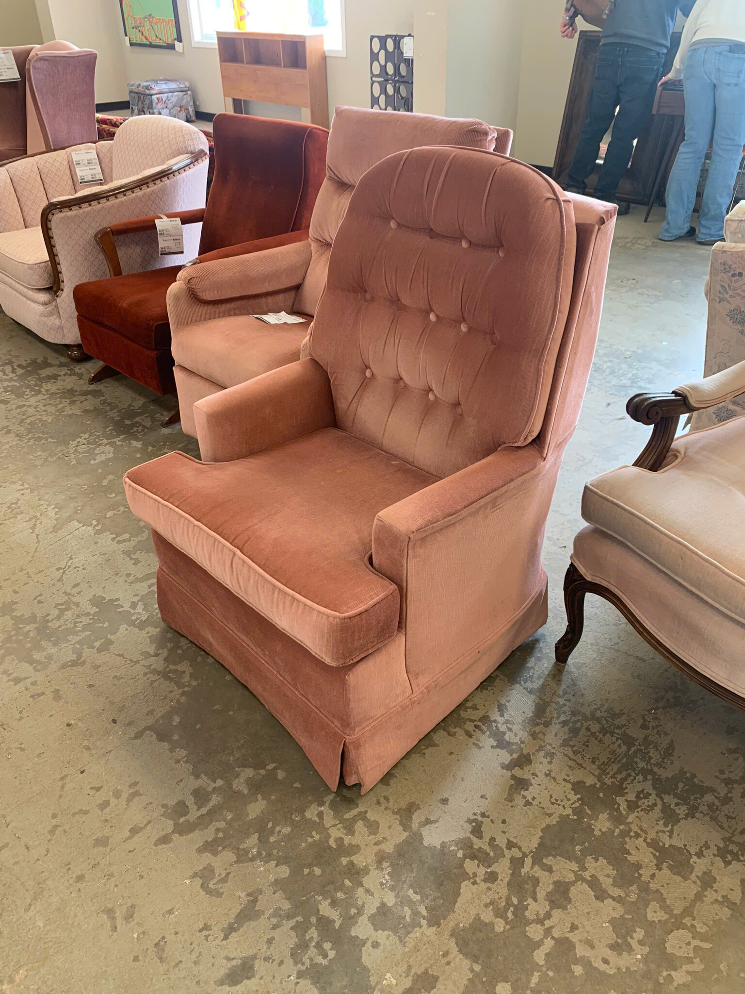 Pink Rocking Chair Habitat for Humanity ReStore Thunder Bay