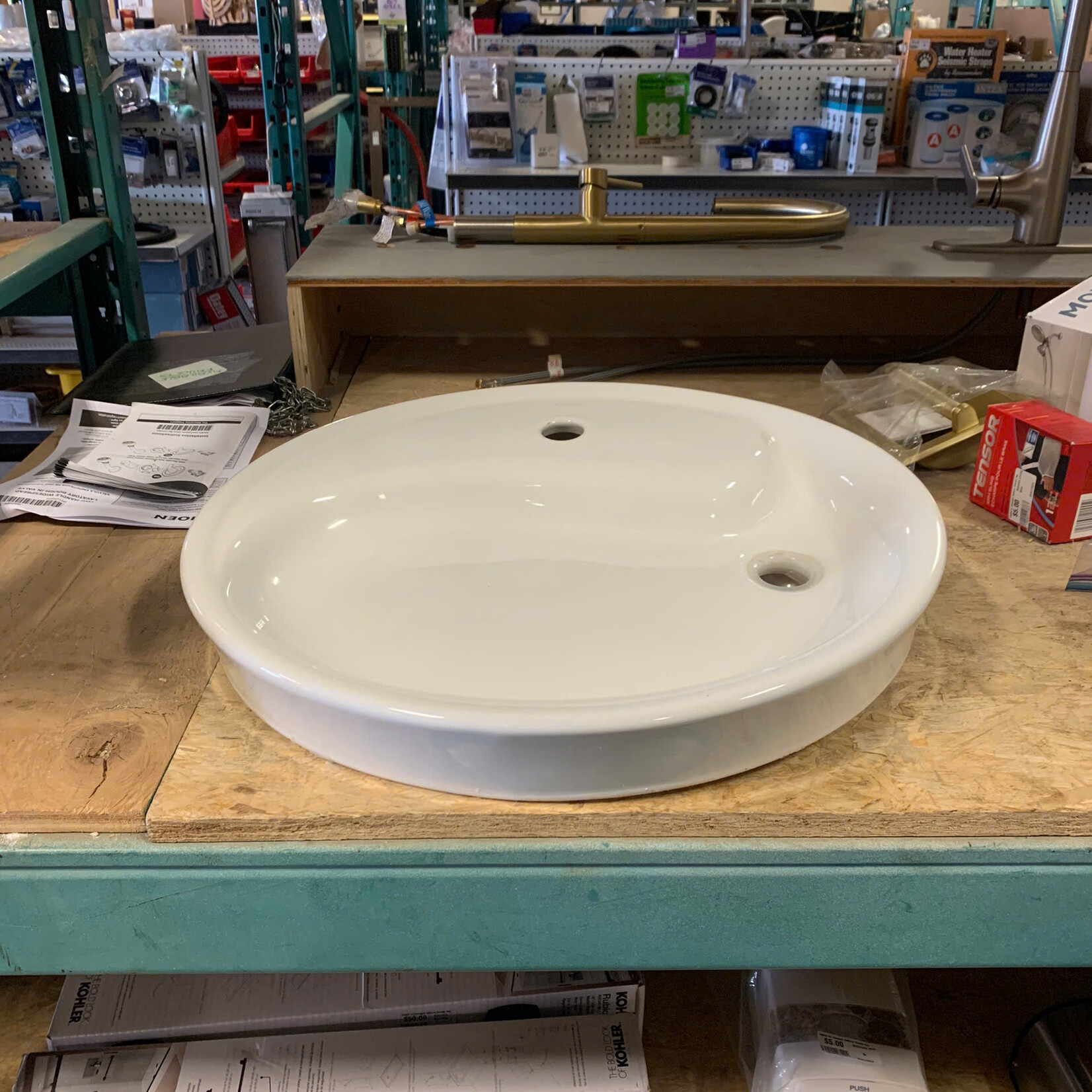White Countertop Bathroom Sink Habitat for Humanity ReStore Thunder Bay