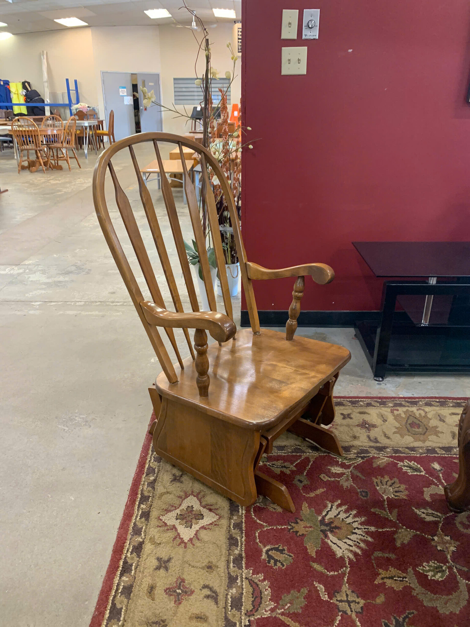 Vintage Wooden Rocking Chair Habitat for Humanity ReStore Thunder Bay