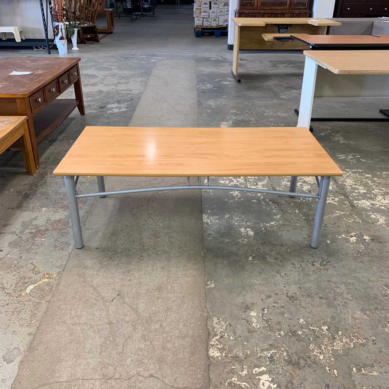 Wooden Metal Coffee Table Habitat for Humanity ReStore Thunder Bay