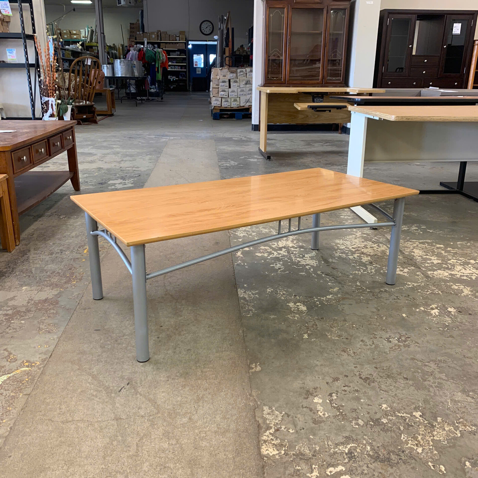 Wooden Metal Coffee Table Habitat for Humanity ReStore Thunder Bay