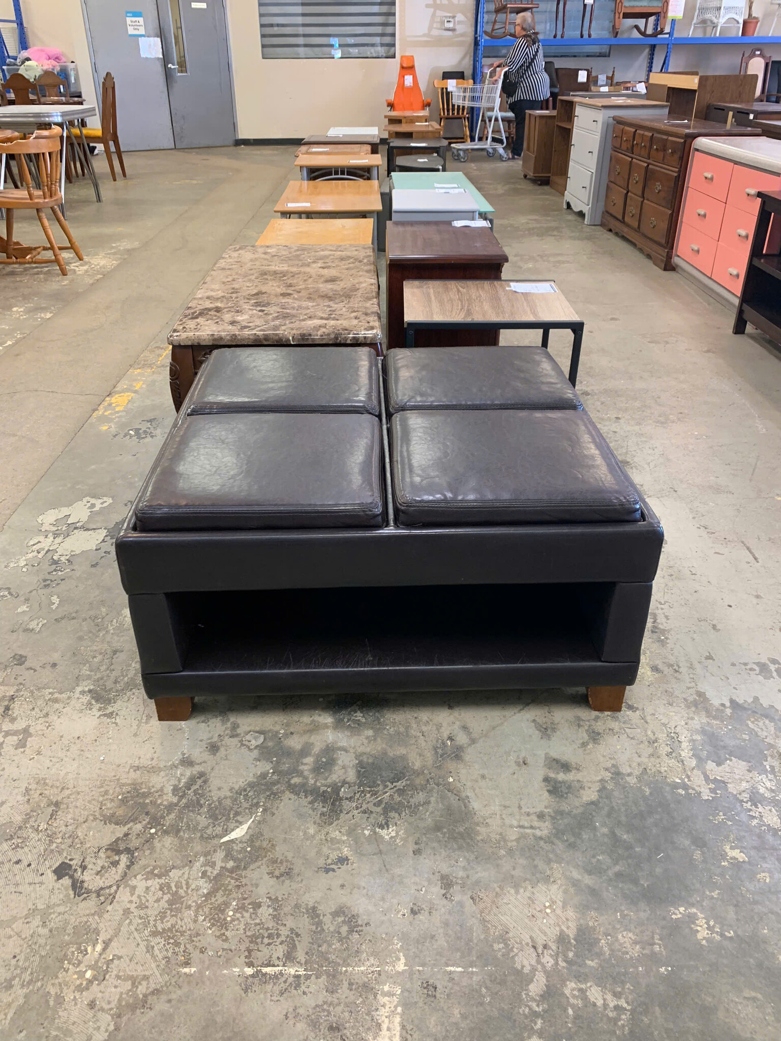 Reversible Top Ottoman Habitat for Humanity ReStore Thunder Bay