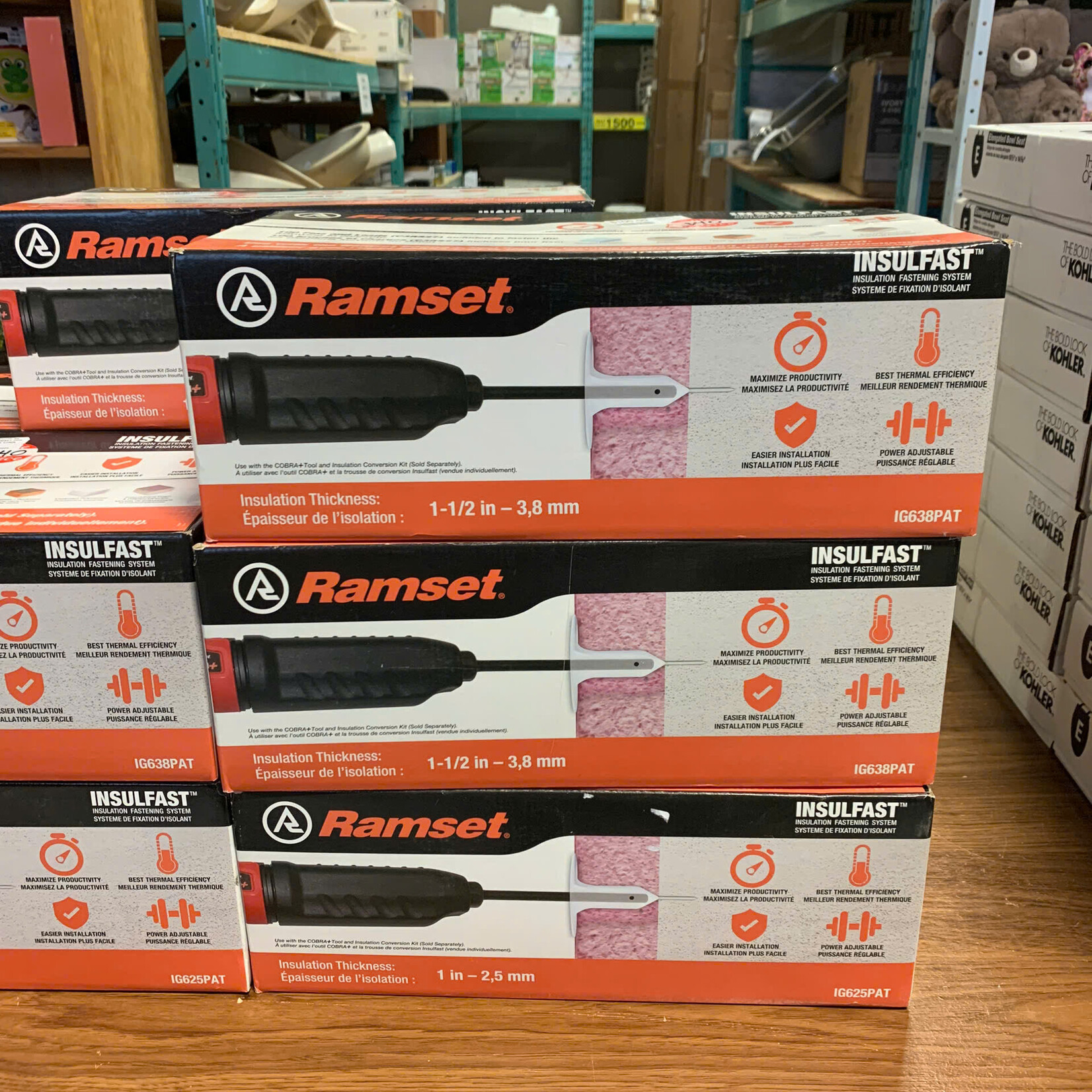 RAMSET Pins With Loads