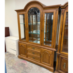 Antique Glass Door Cabinet