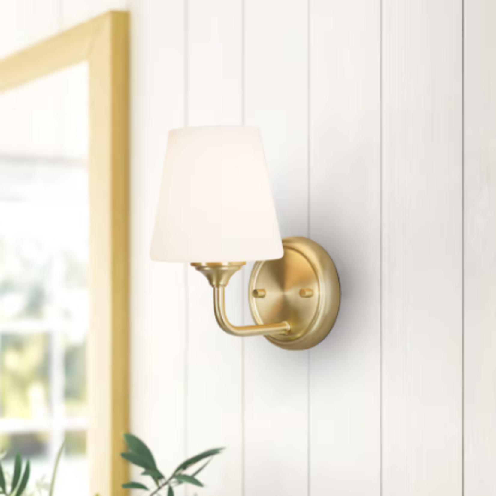 Gold 1-Light Vanity Fixture