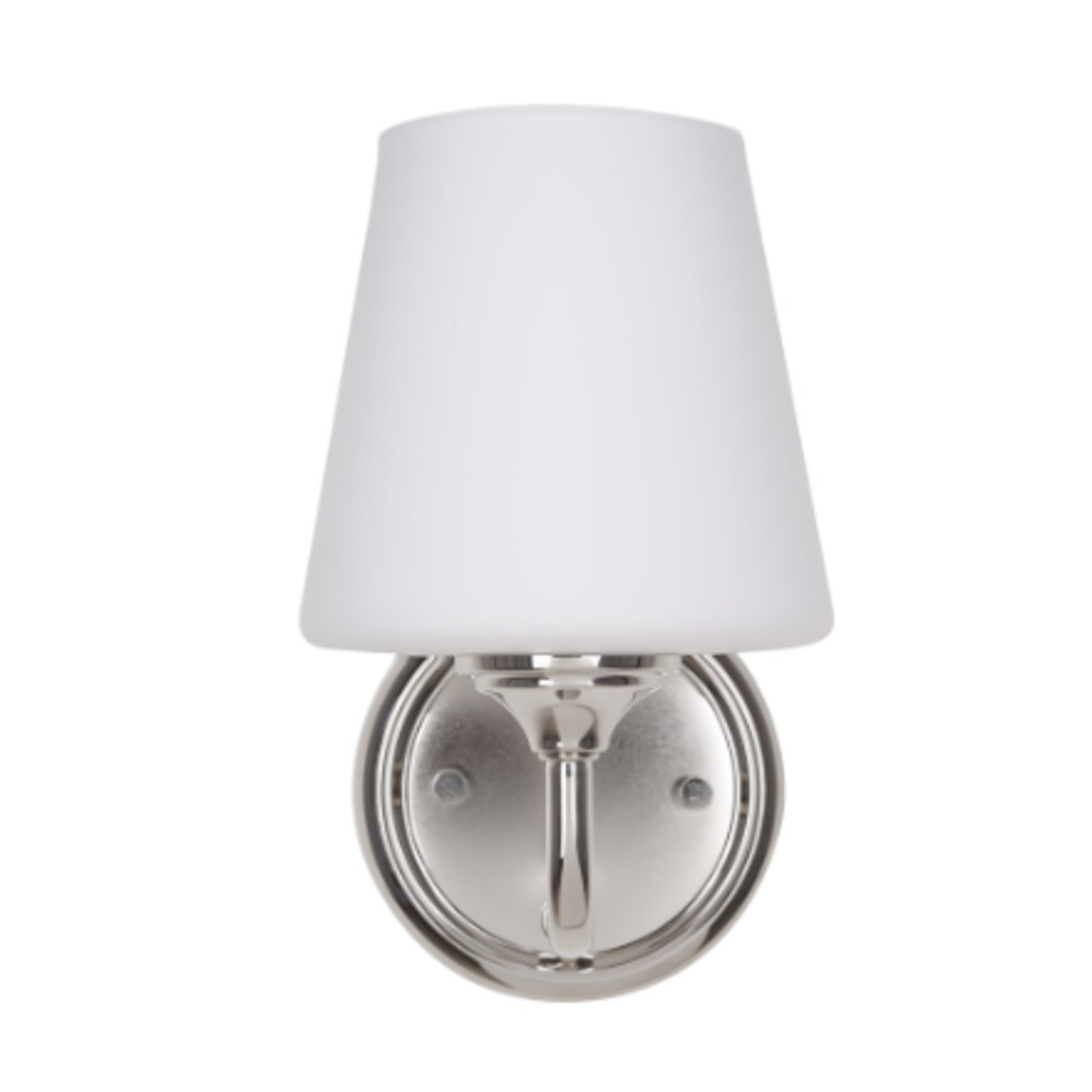 Nickel 1-Light Vanity Fixture