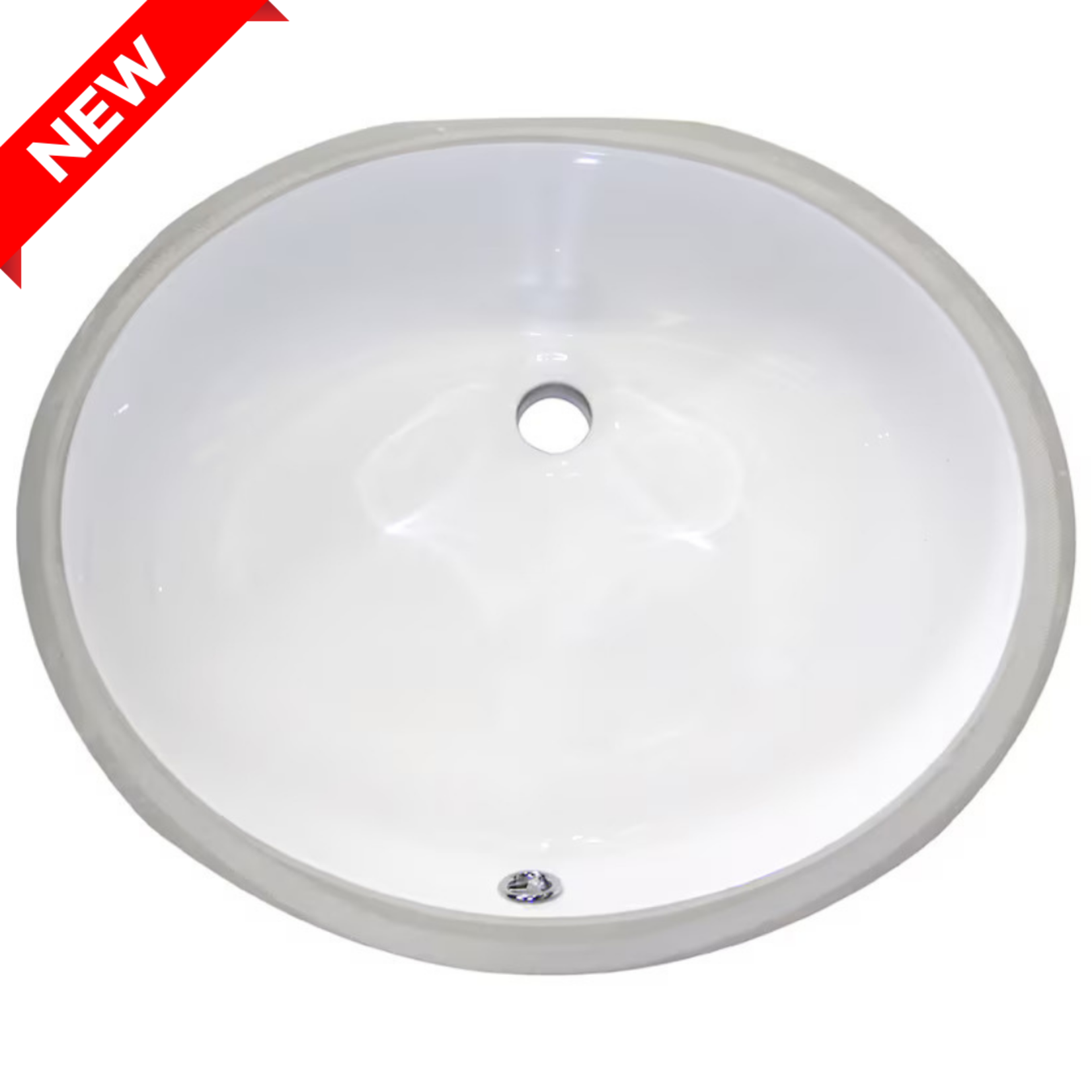 Oval Ceramic Undermount Sink