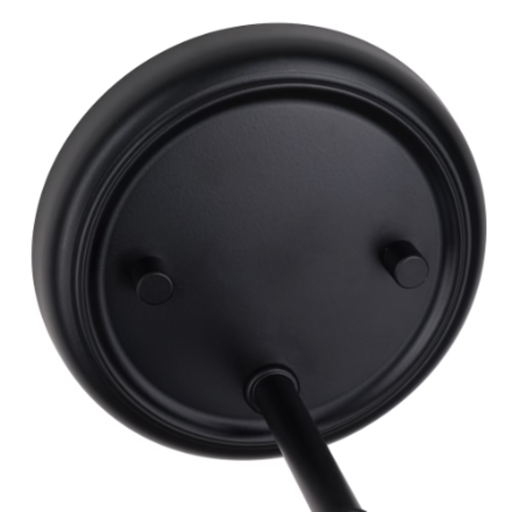 Black 1-Light Vanity Fixture