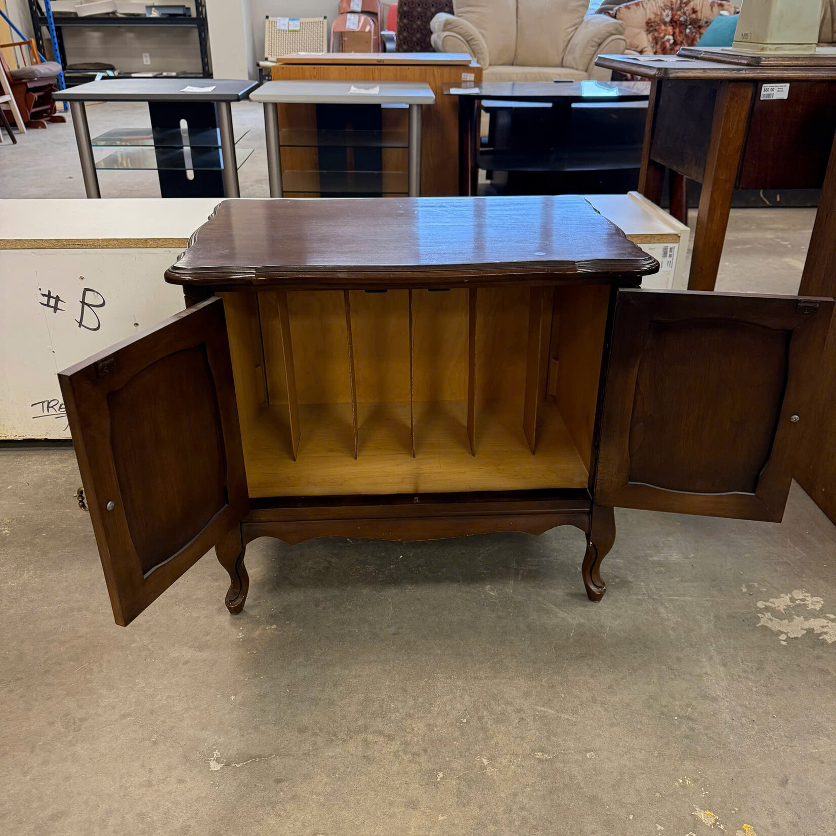 Small Wooden Antique Cabinet