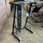 Glass Shelving Unit