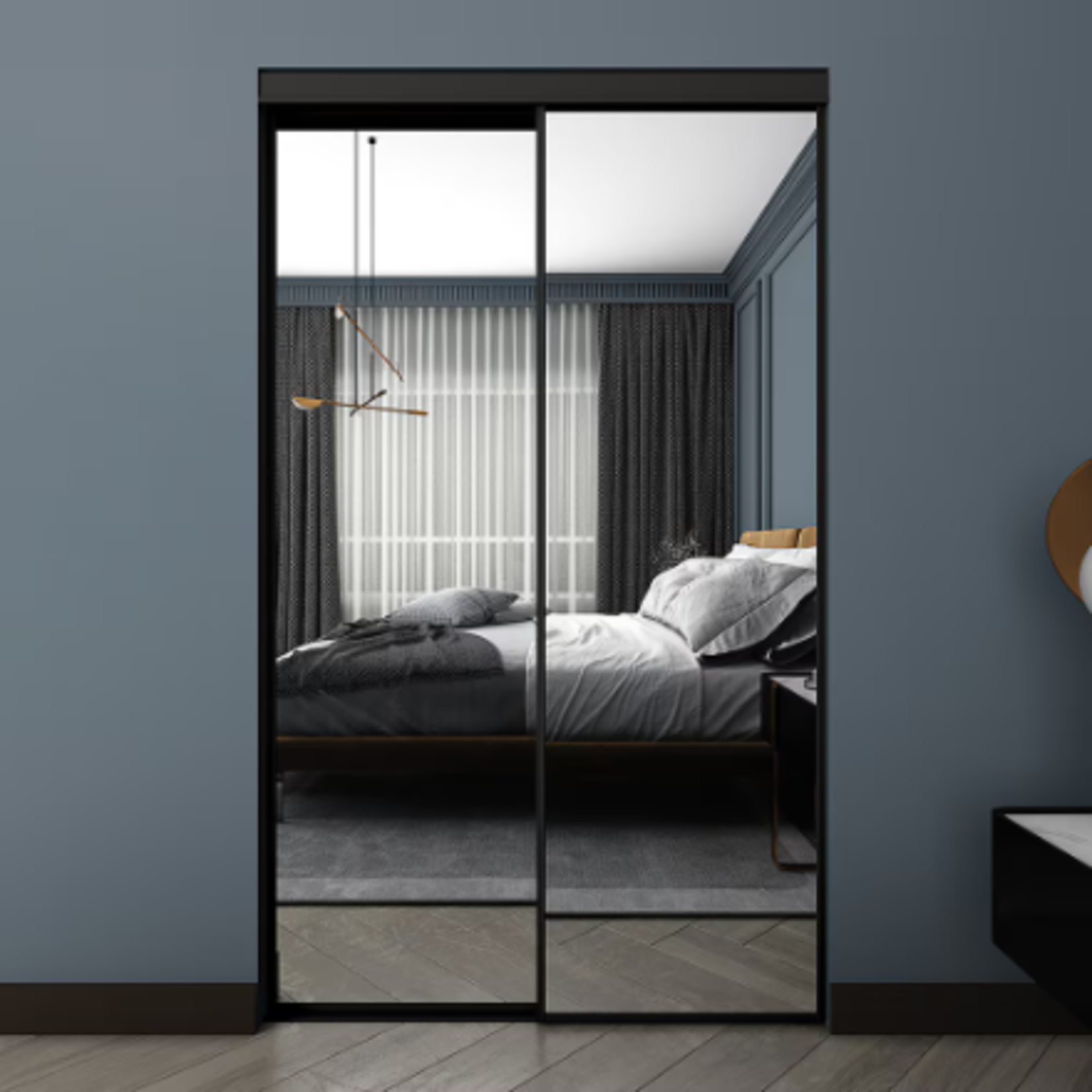Sliding Closet Mirror Door