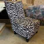 Zebra Patterned Chair