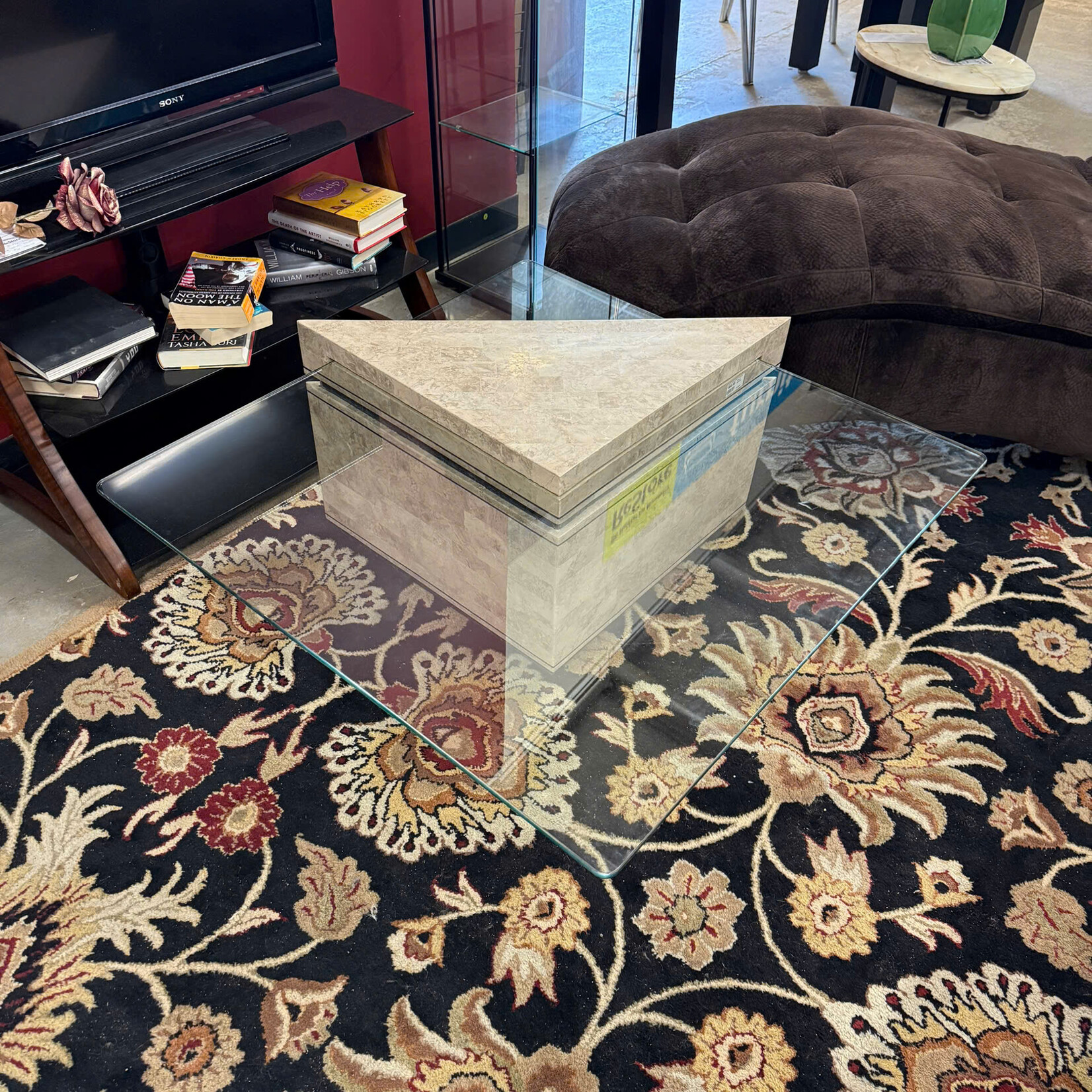 Triangle Base Coffee Table