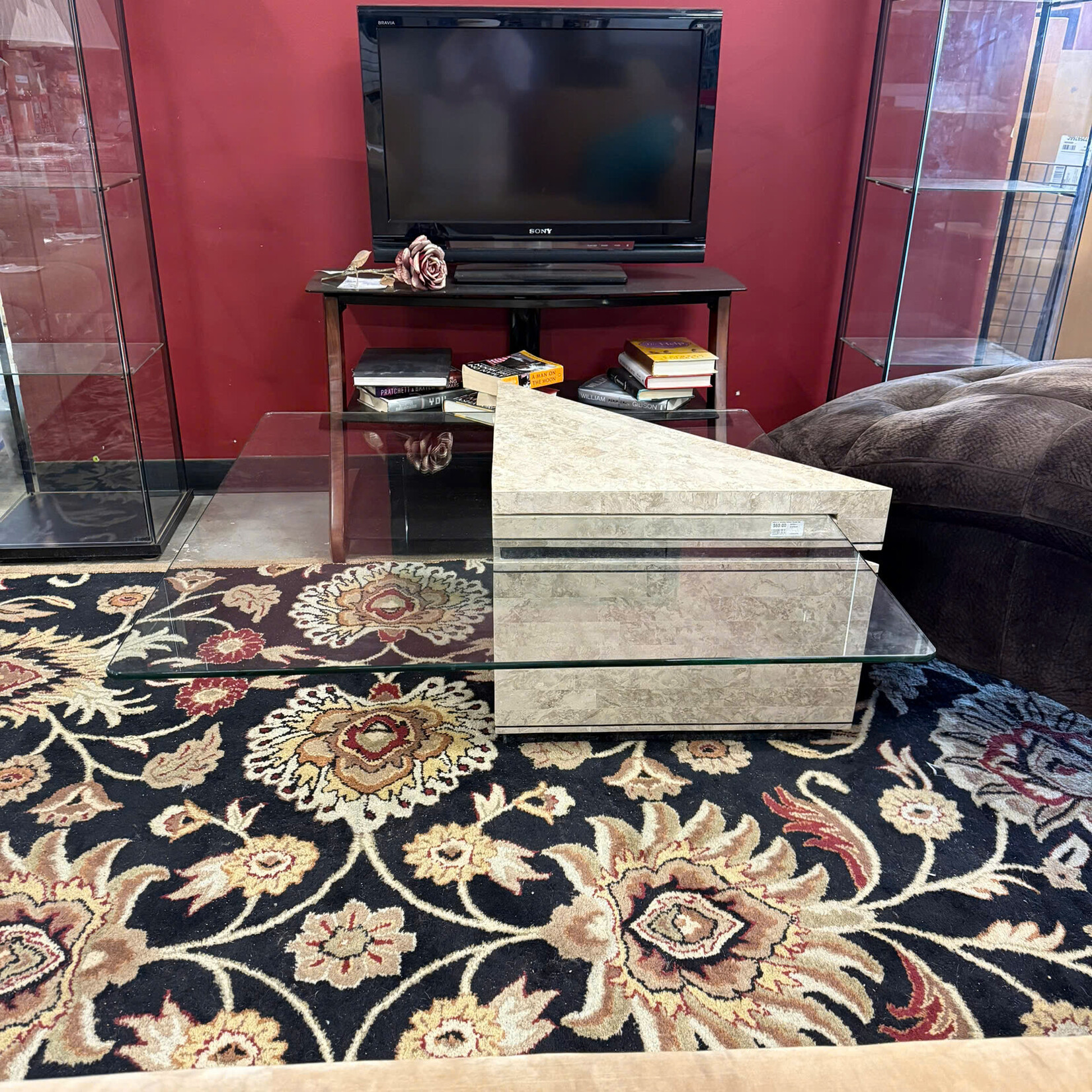 Triangle Base Coffee Table