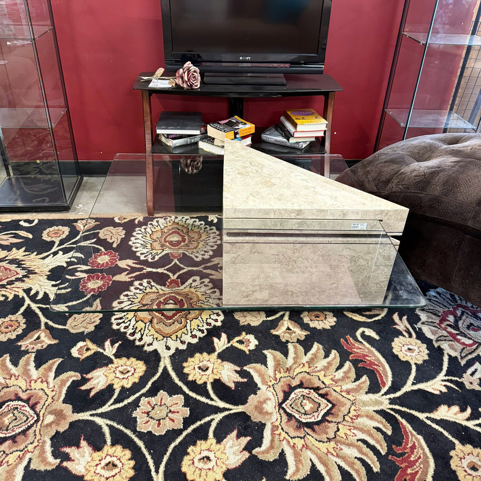 Triangle Base Coffee Table