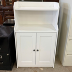 White Cabinet w Shelf