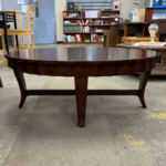 Wooden Oval Coffee Table