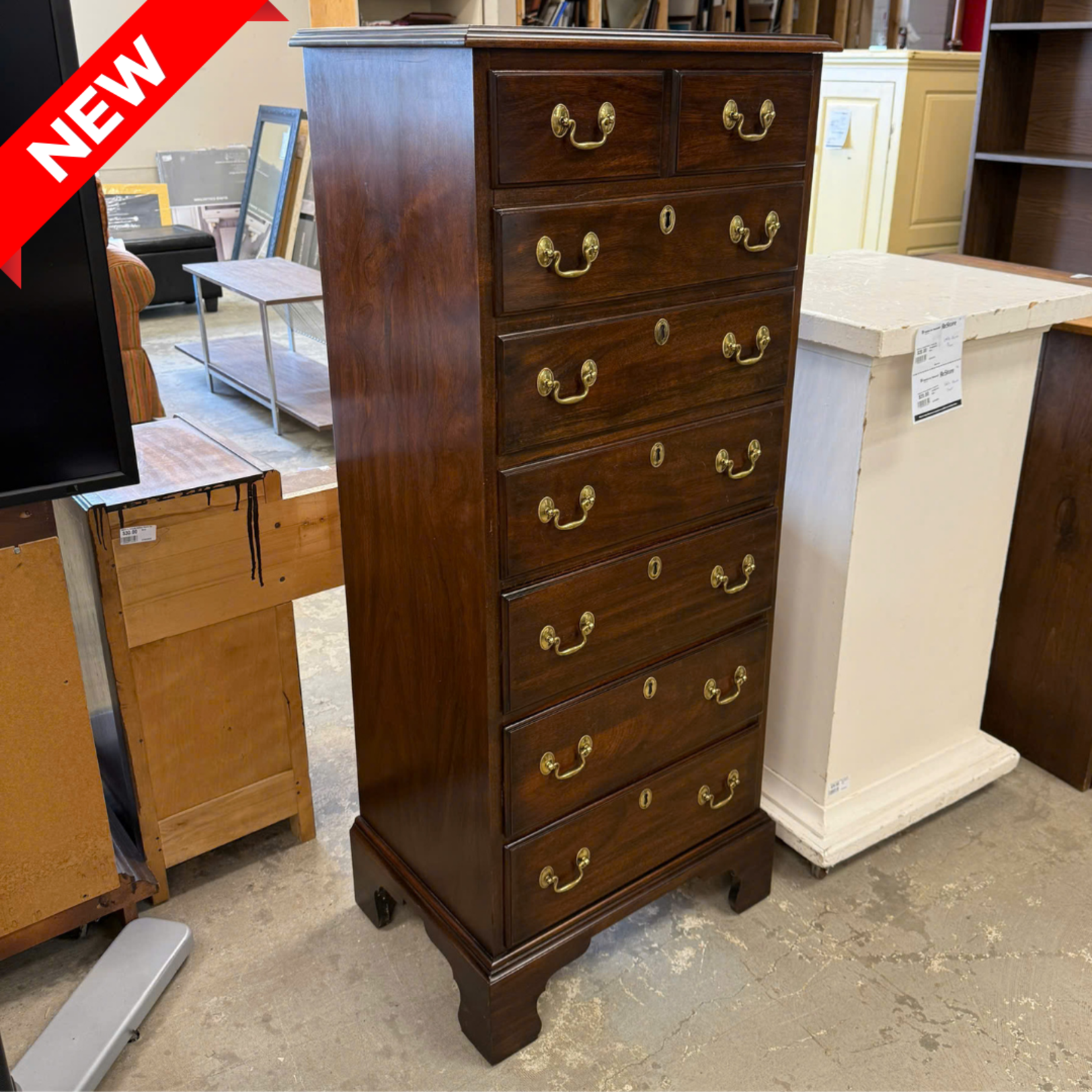 Antique 7-Drawer Cabinet