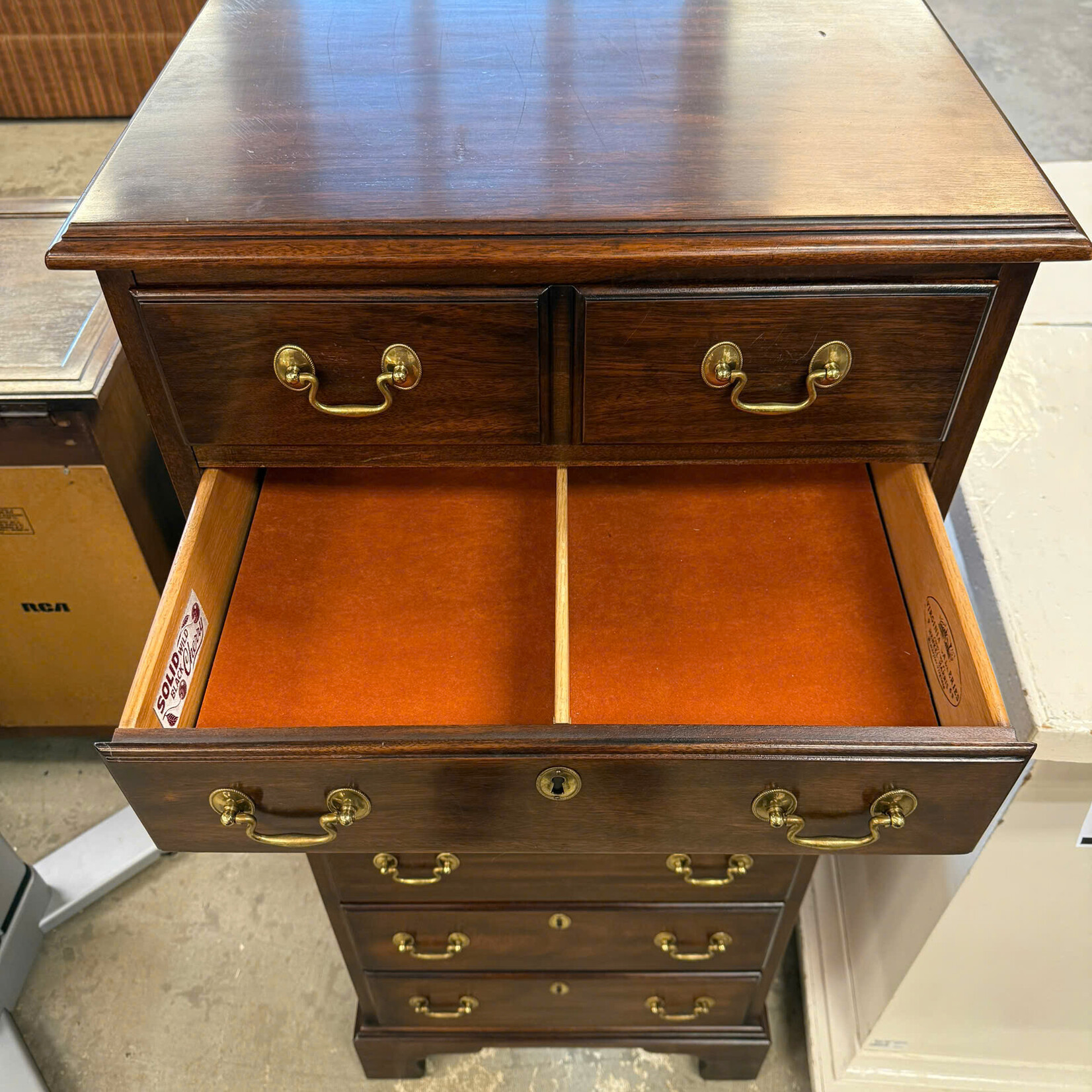 Antique 7-Drawer Cabinet