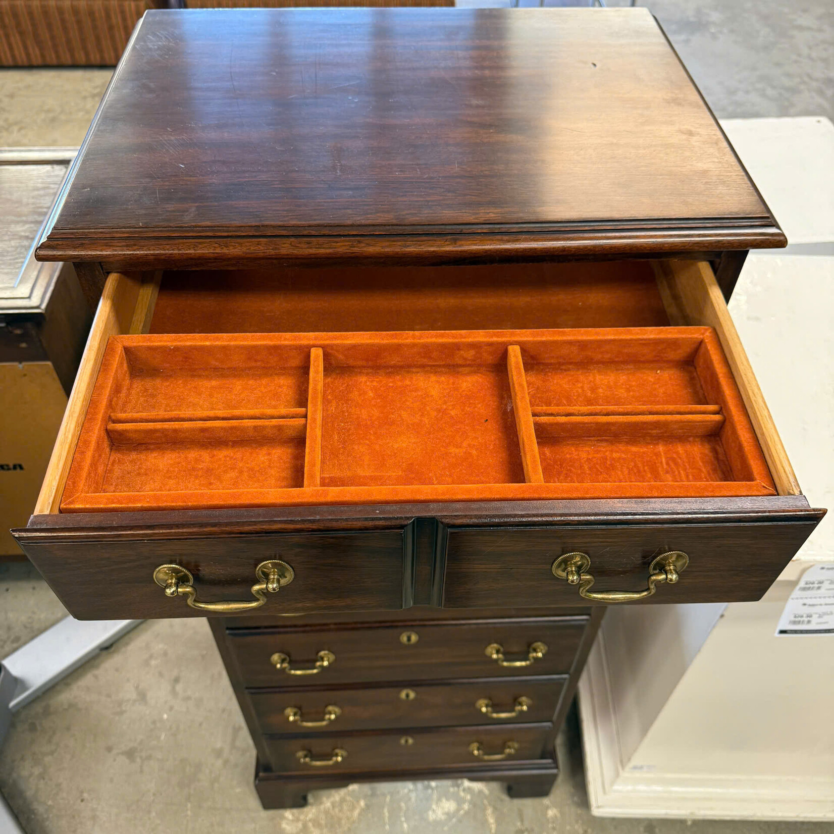 Antique 7-Drawer Cabinet