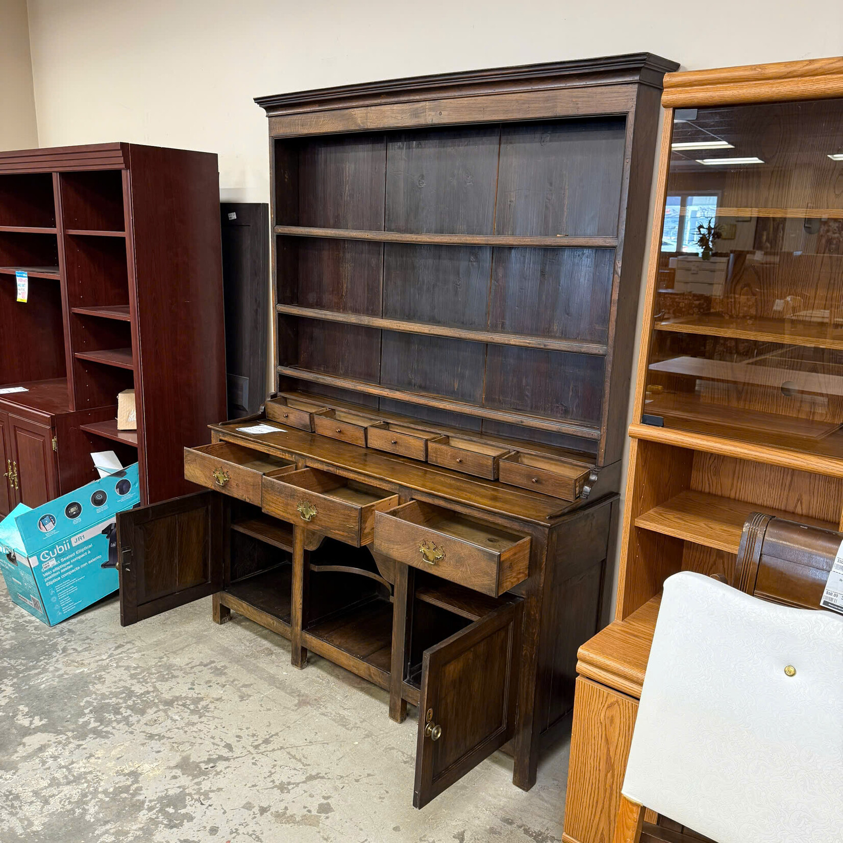 Antique Wooden Hutch