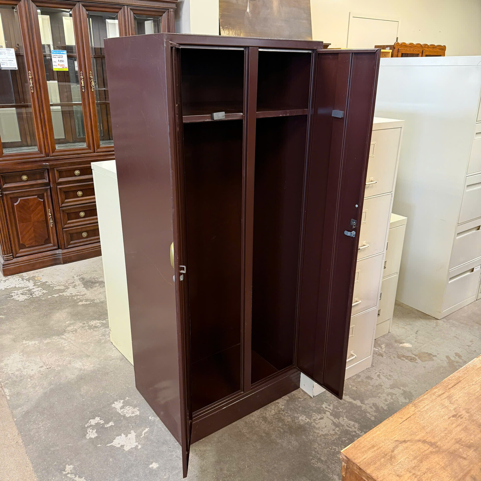 Dark Brown Filing Cabinet