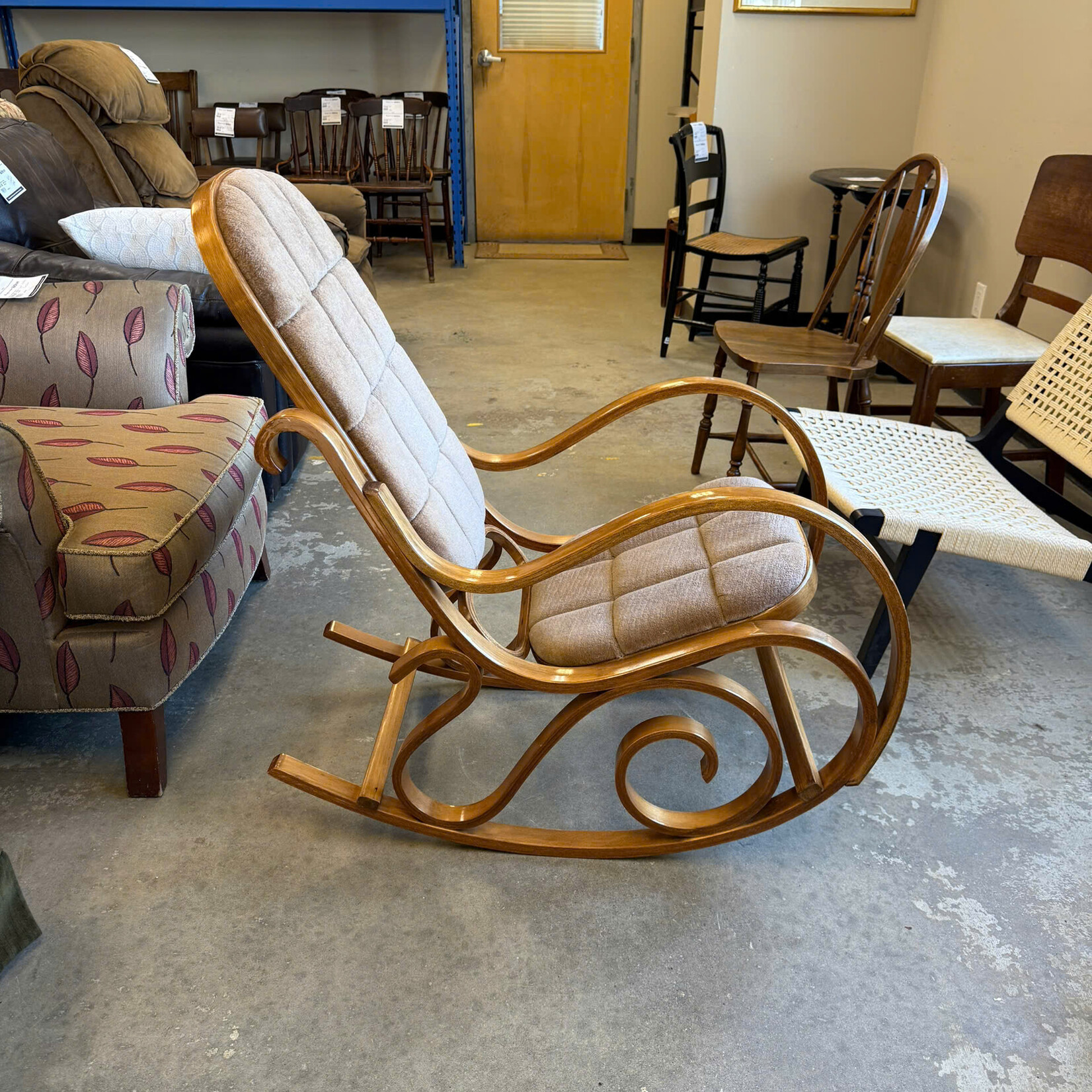 Wooden Vintage Rocking Chair