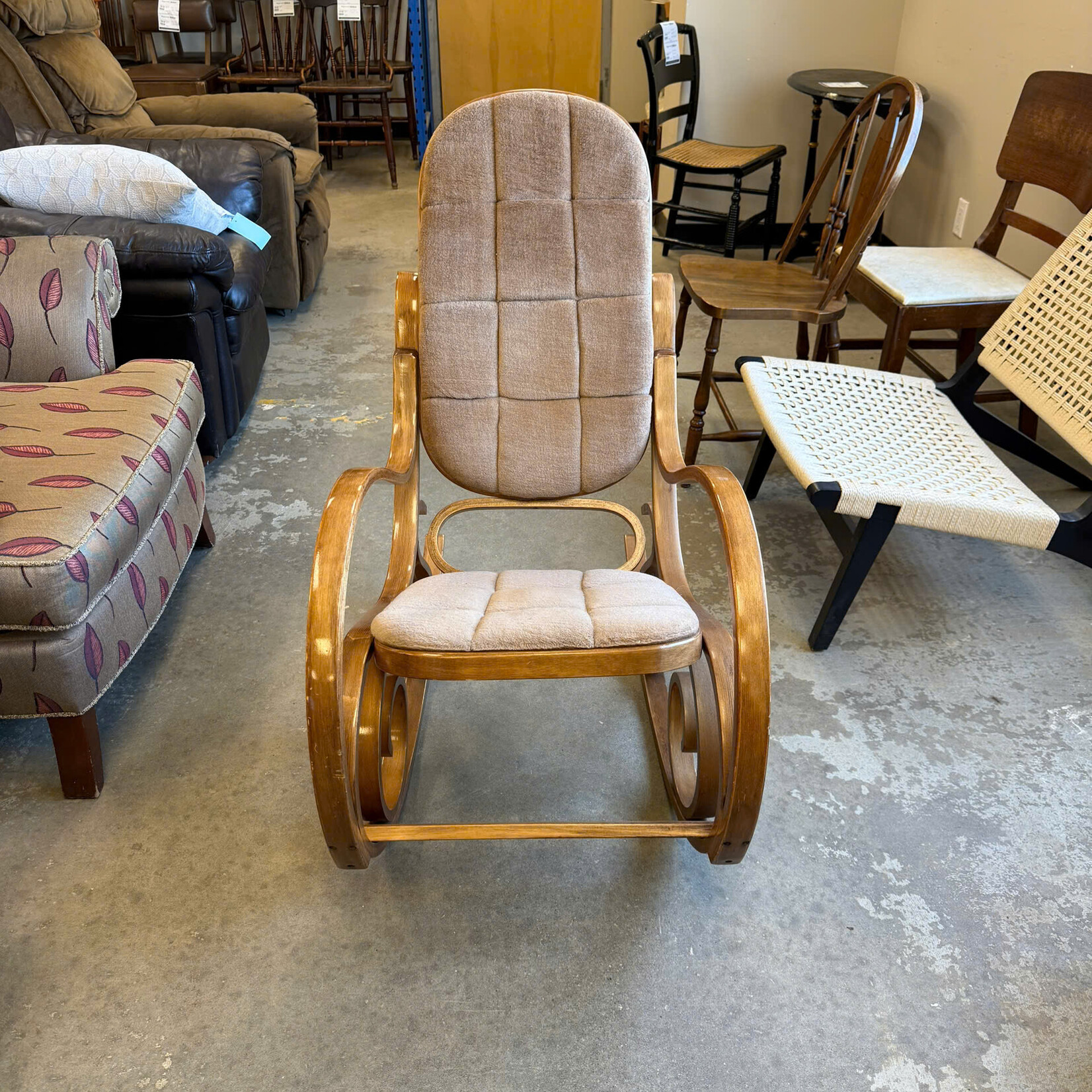 Wooden Vintage Rocking Chair