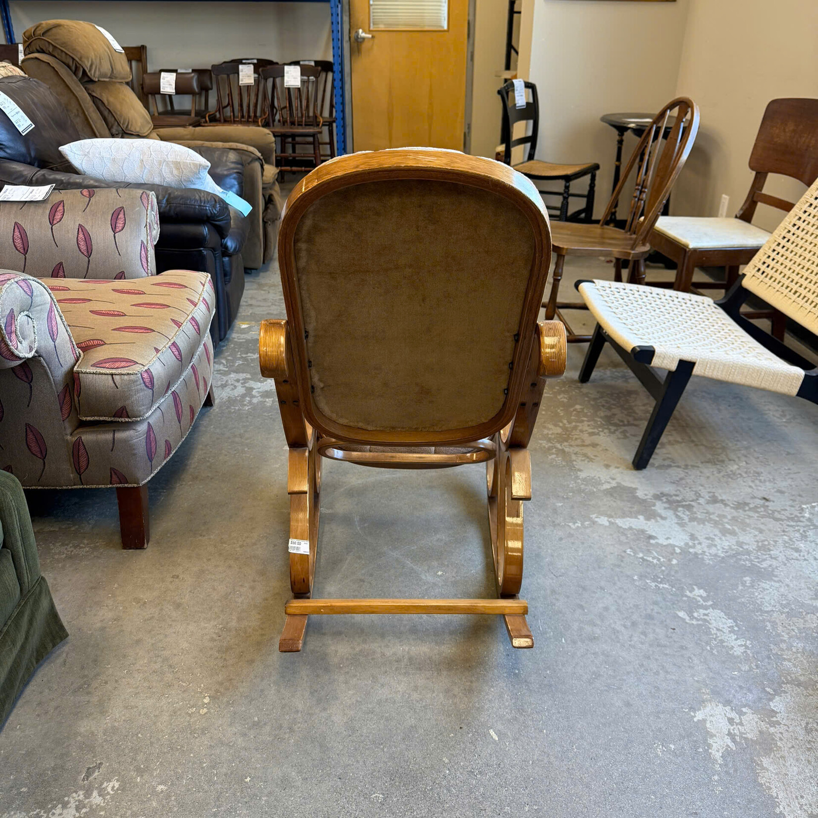 Wooden Vintage Rocking Chair