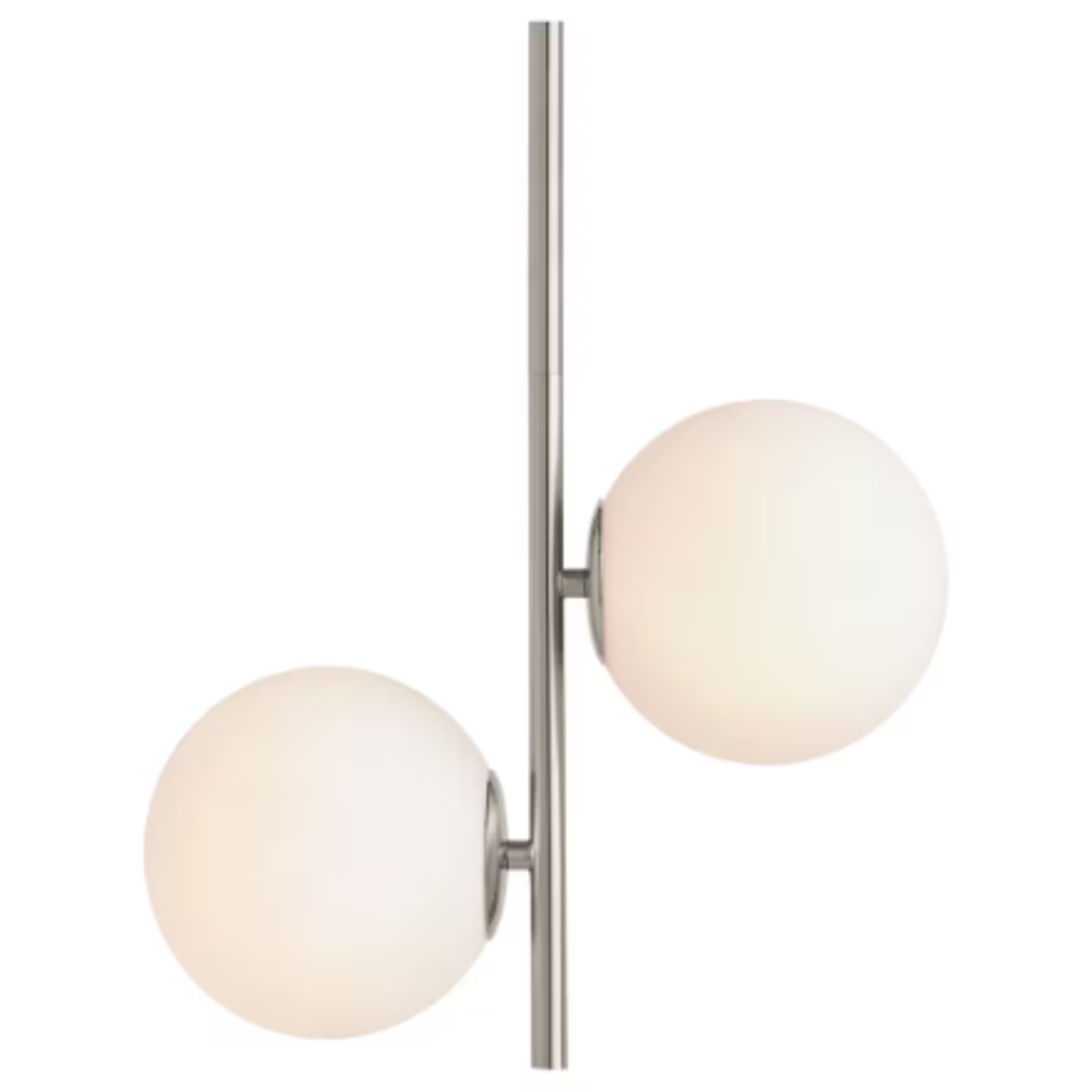 2- Light Brushed Nickel Pendant