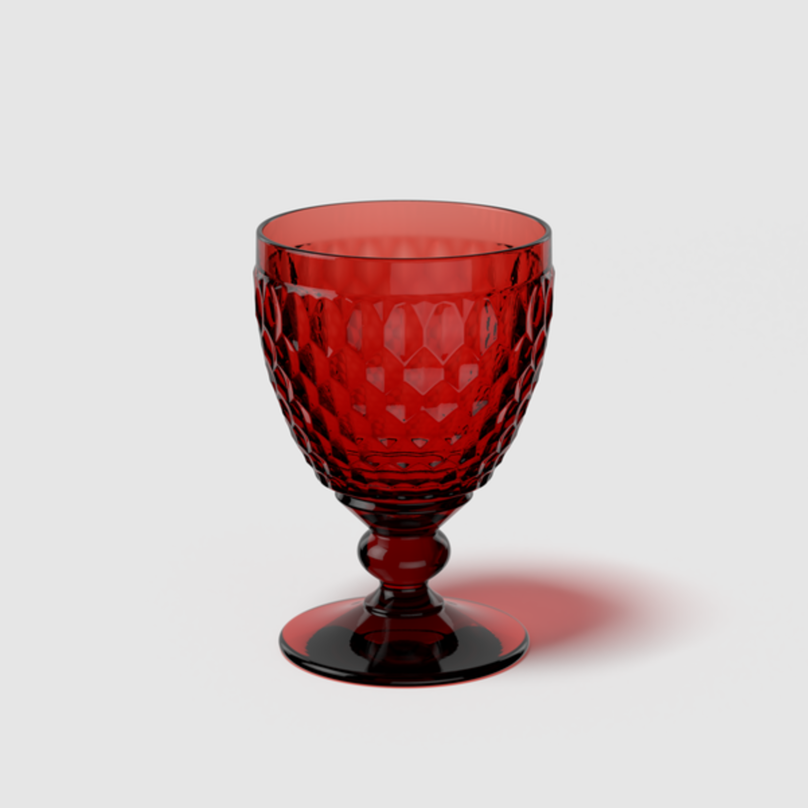 4 Red Wine Goblet Set