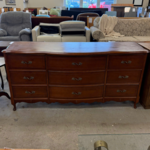 Wooden 9-Drawer Dresser