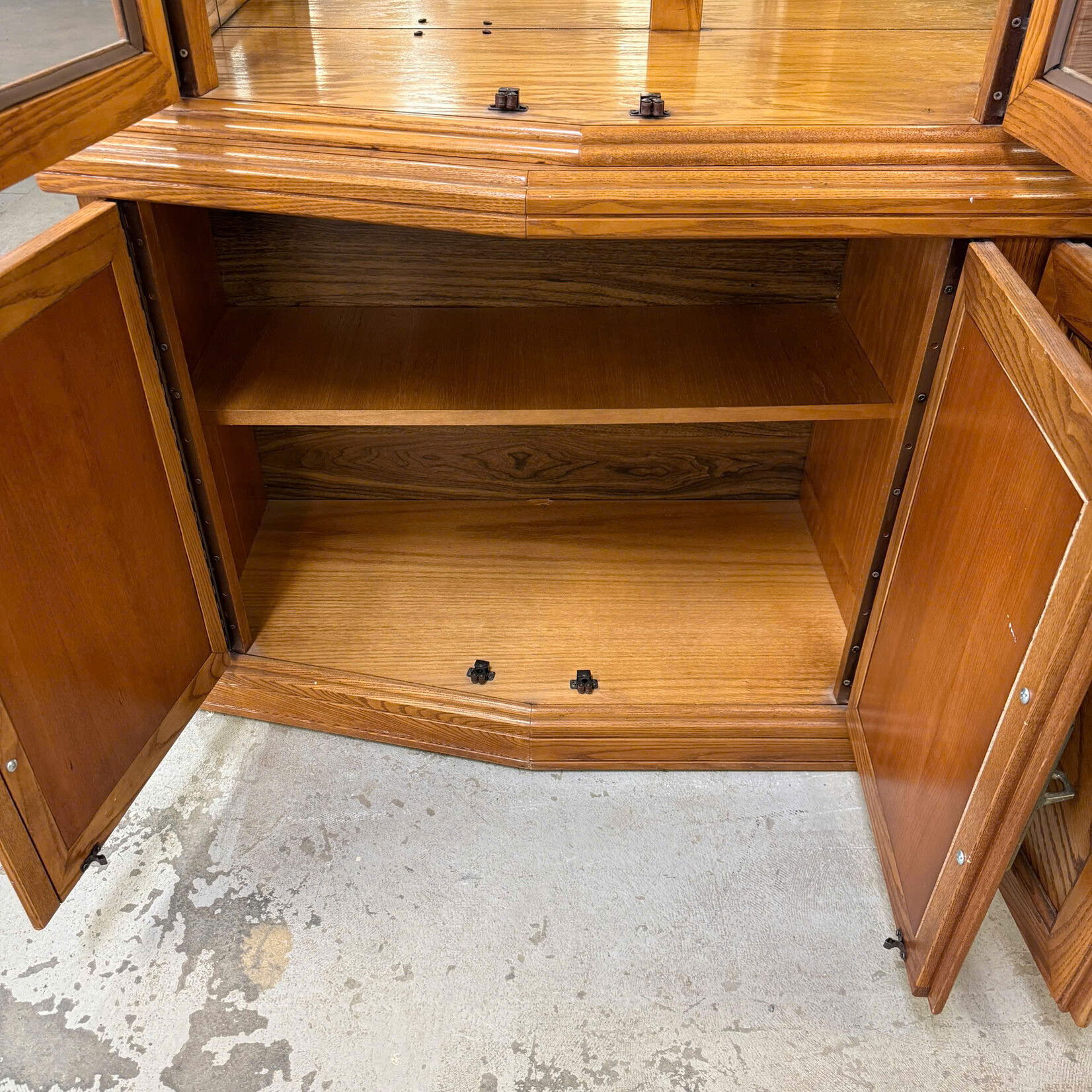 Glass Door China Hutch
