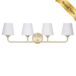 4-Light Vanity Gold