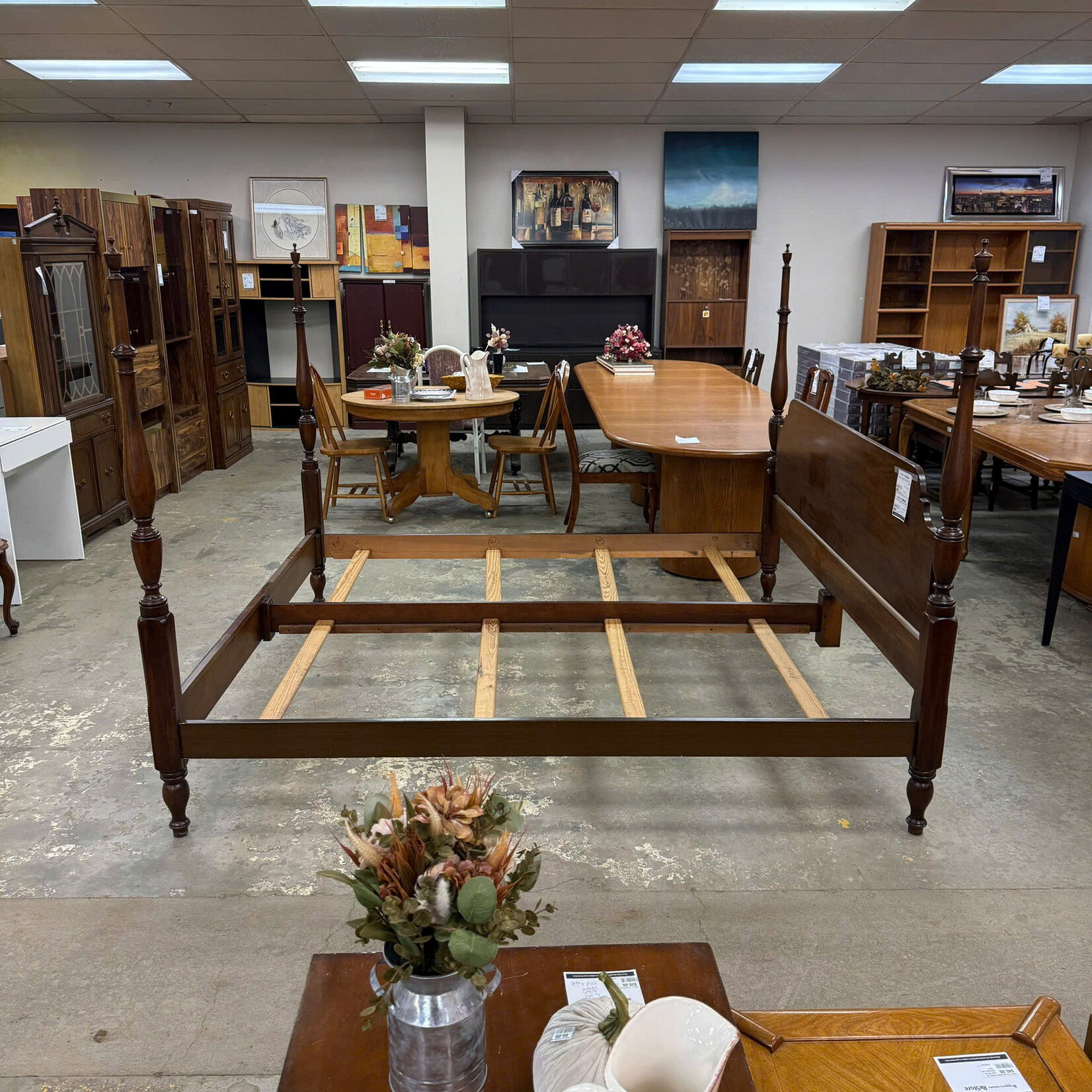 Antique King Size Bed Frame