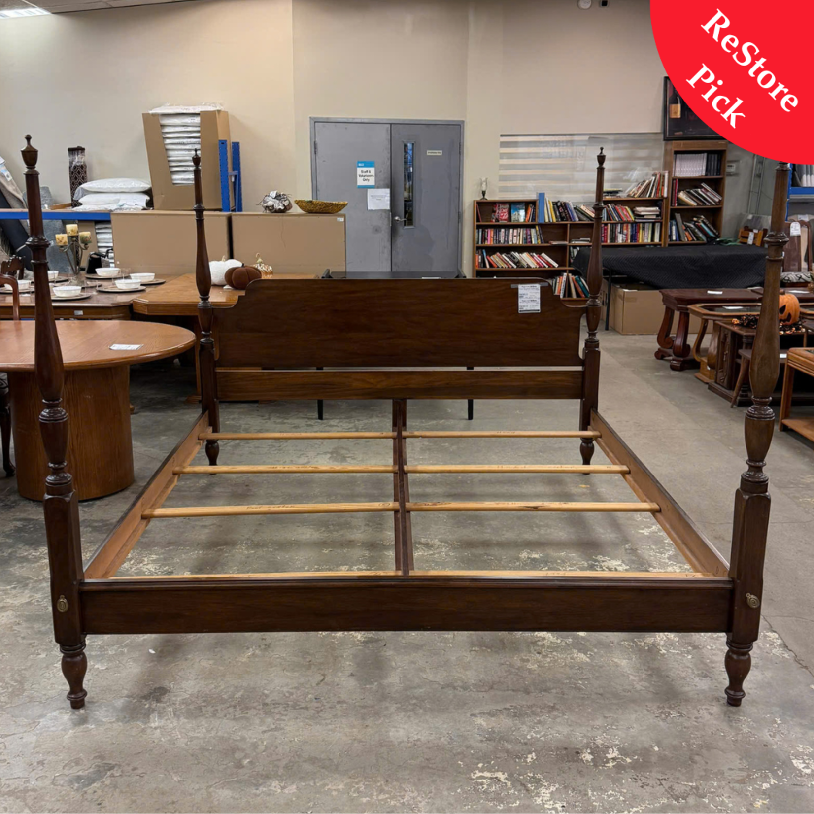 Antique King Size Bed Frame