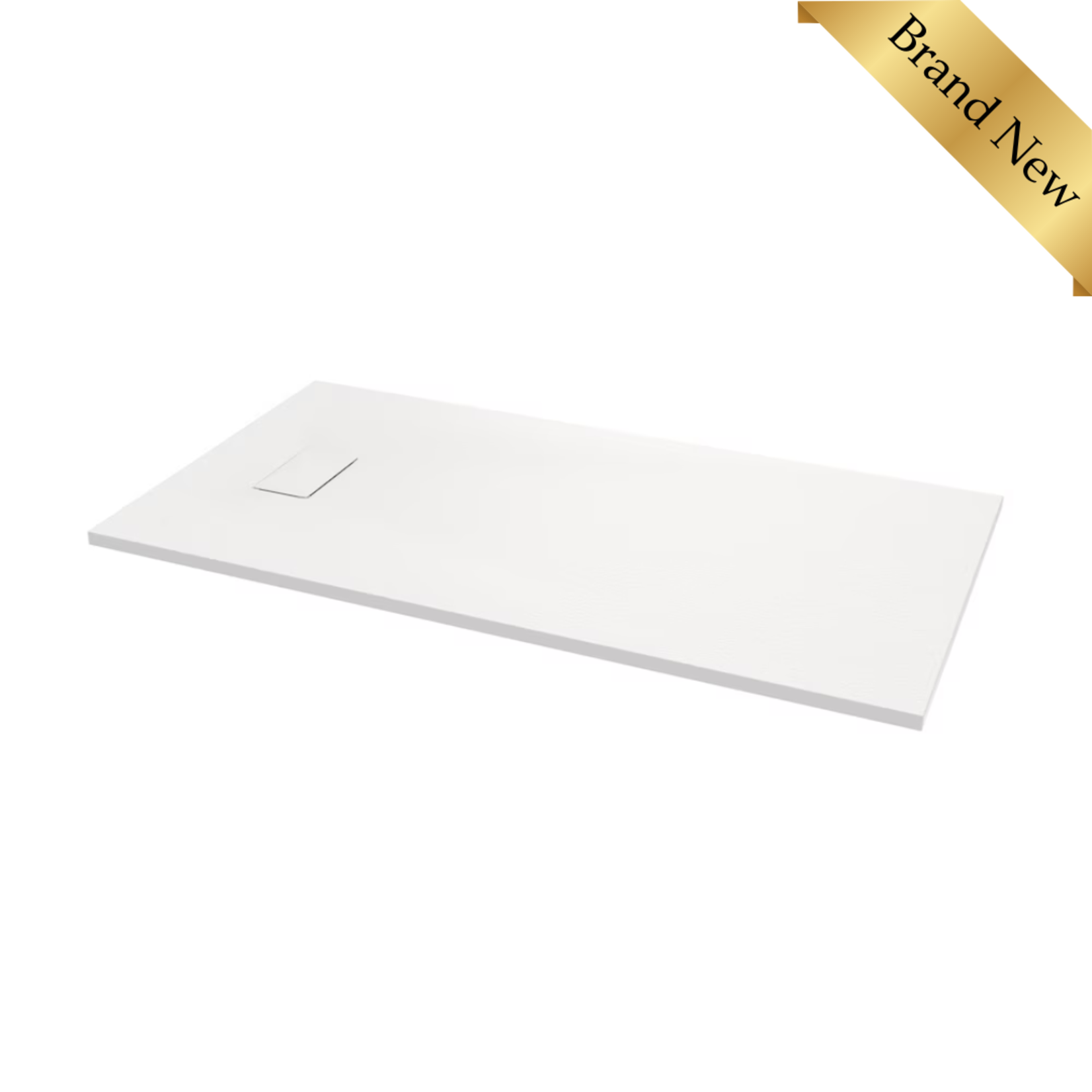 White Composite Shower Base