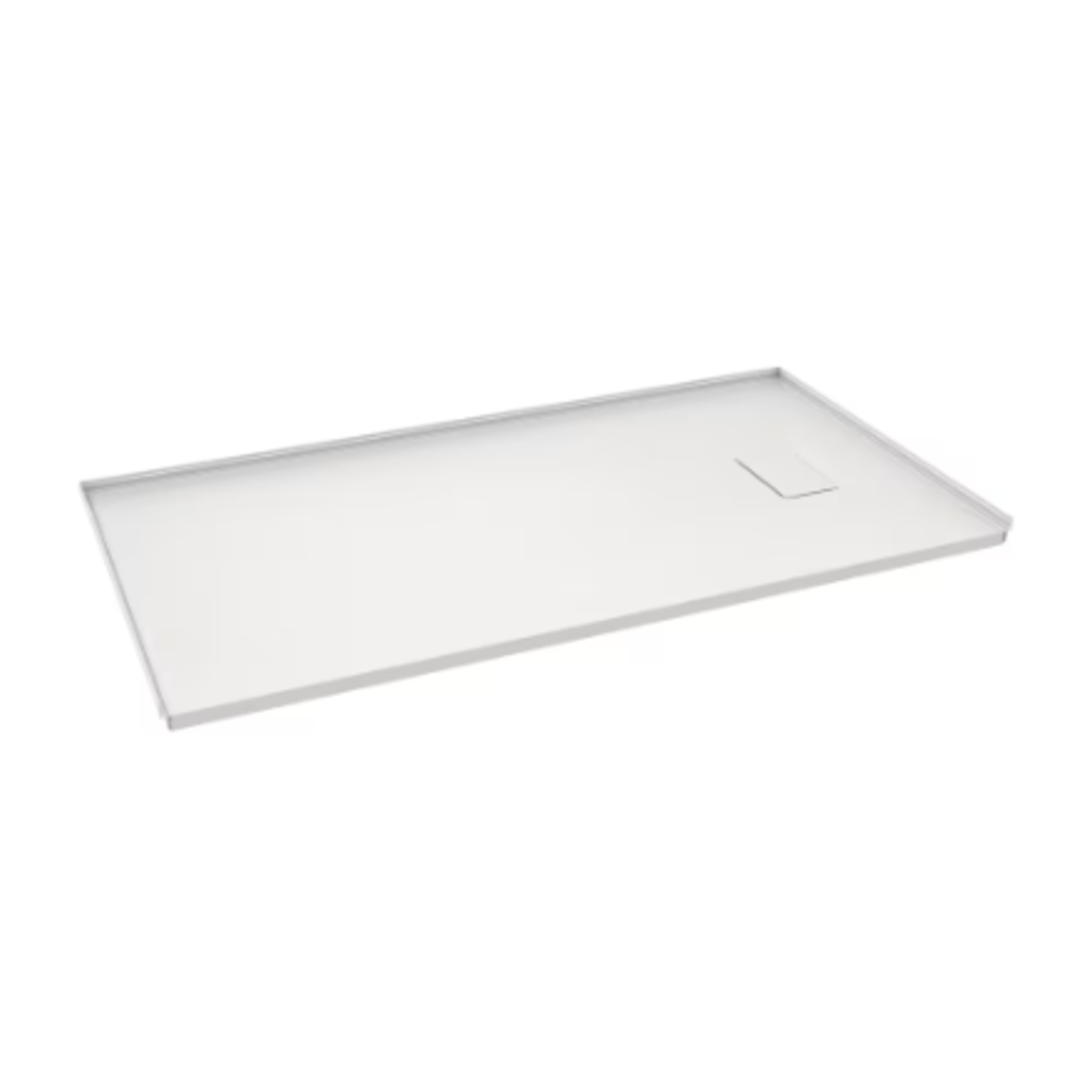 White Composite Shower Base