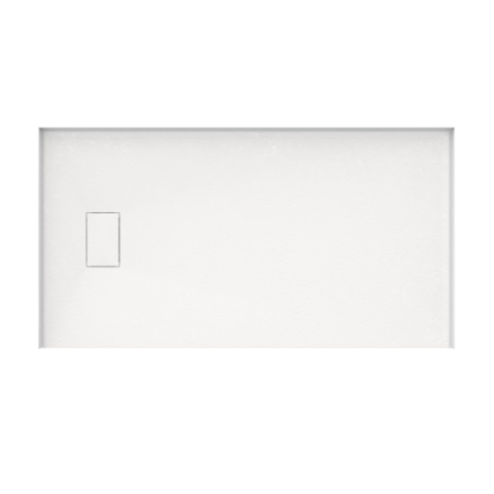 White Composite Shower Base