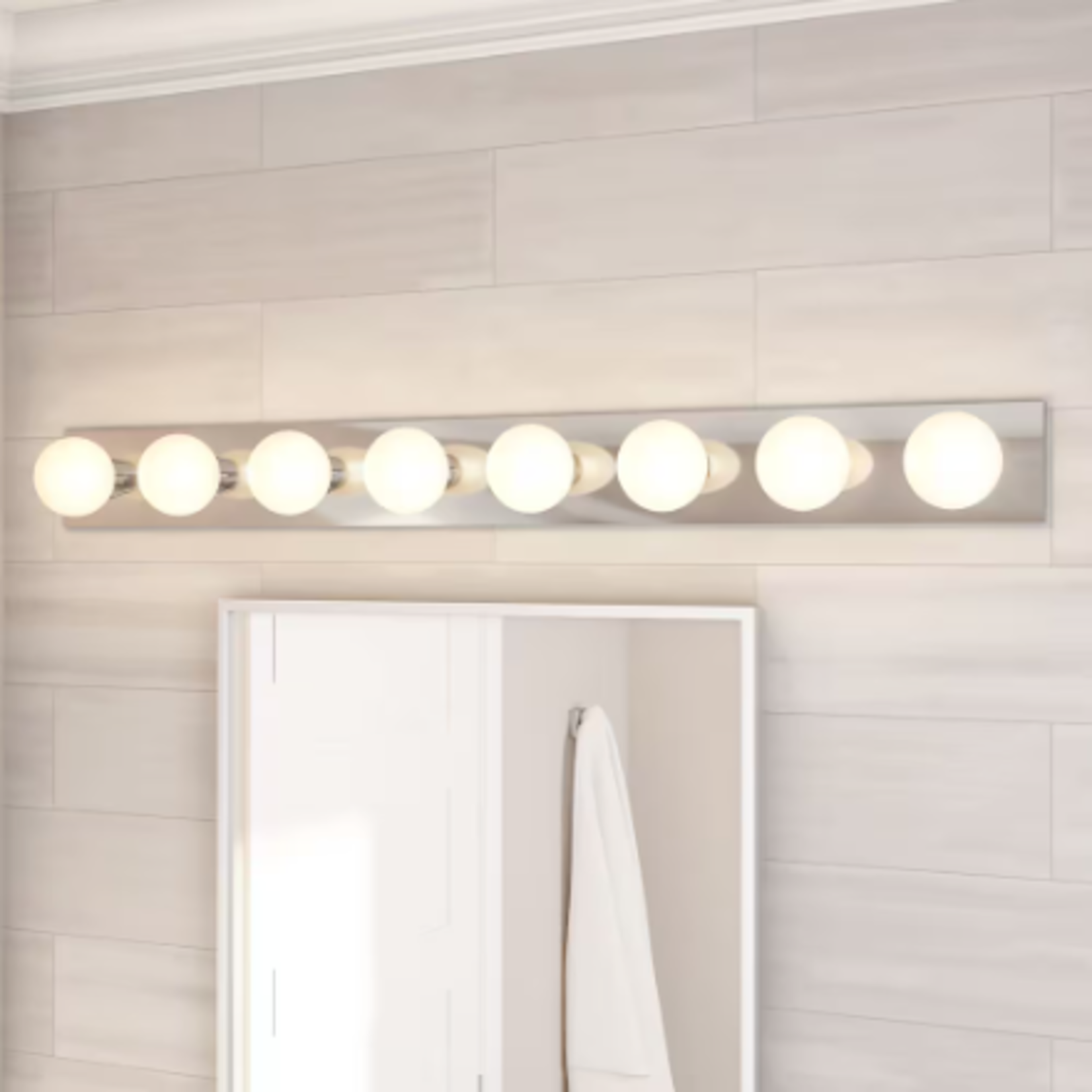 8 Light Vanity Fixture