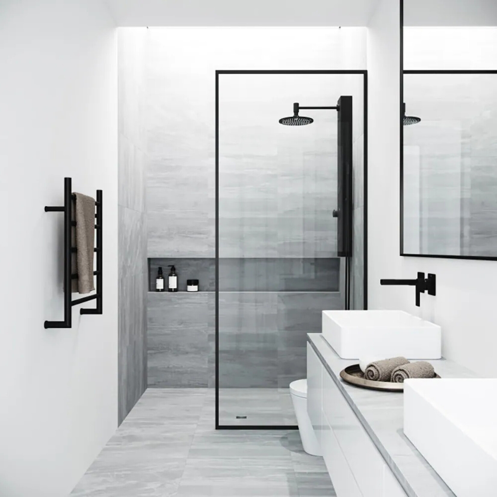 Clear Glass Shower Door