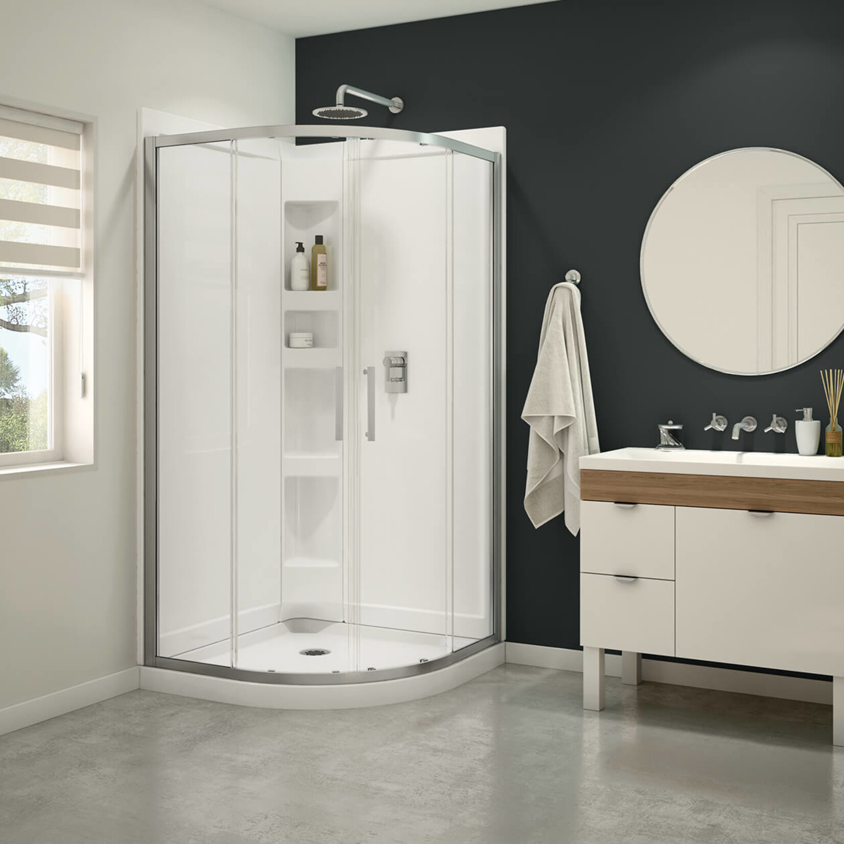 MAAX Acrylic Wall Set