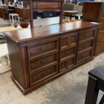 6 Drawer Dresser Center Cabinet Door