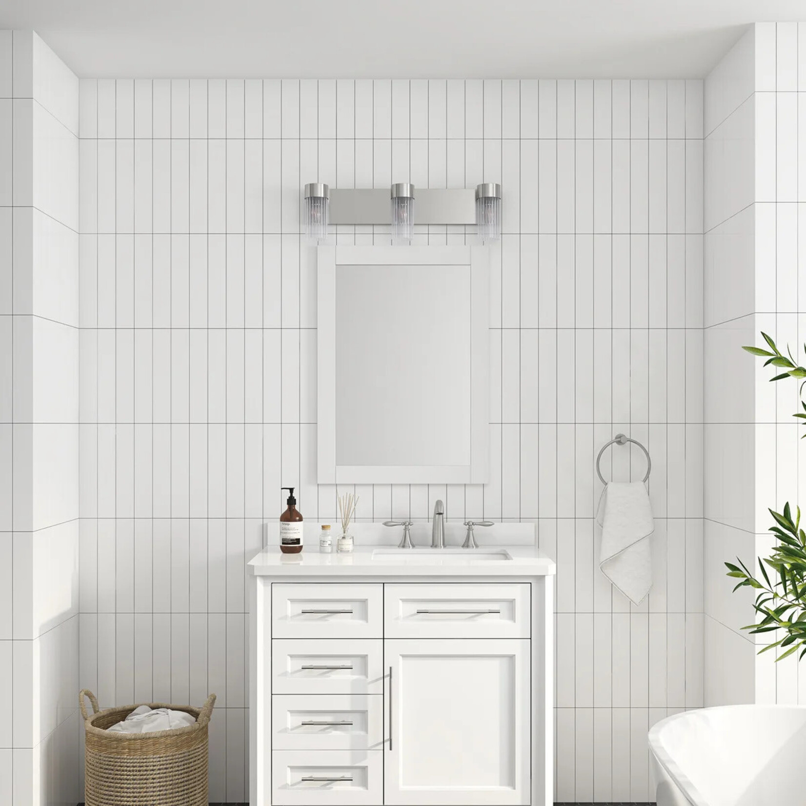 Ove Vanity Light (Nickel)