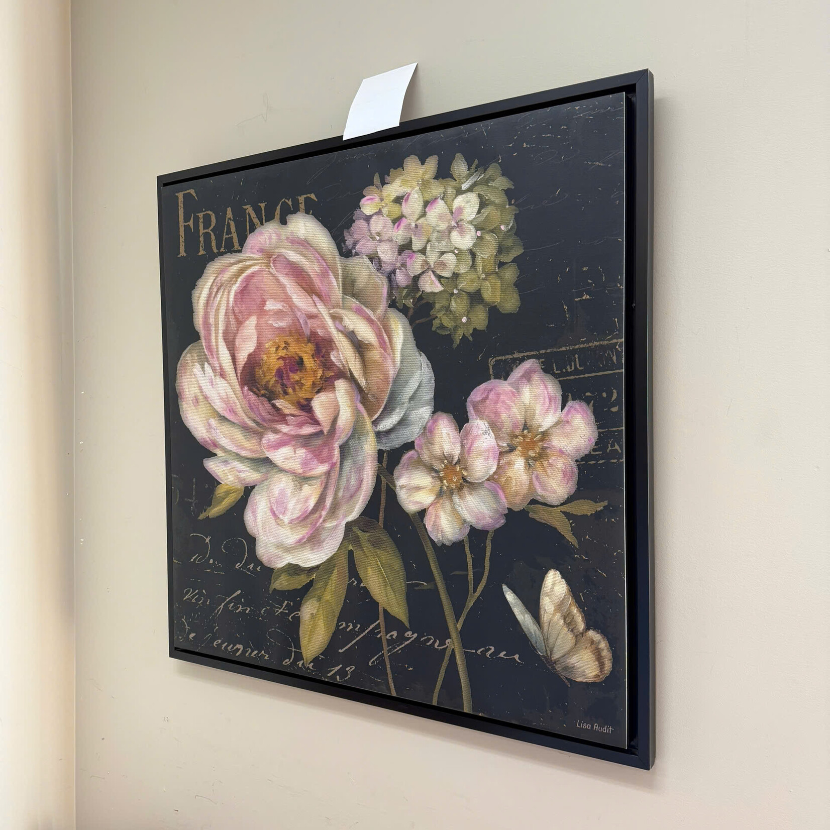 Large Painting in Frame