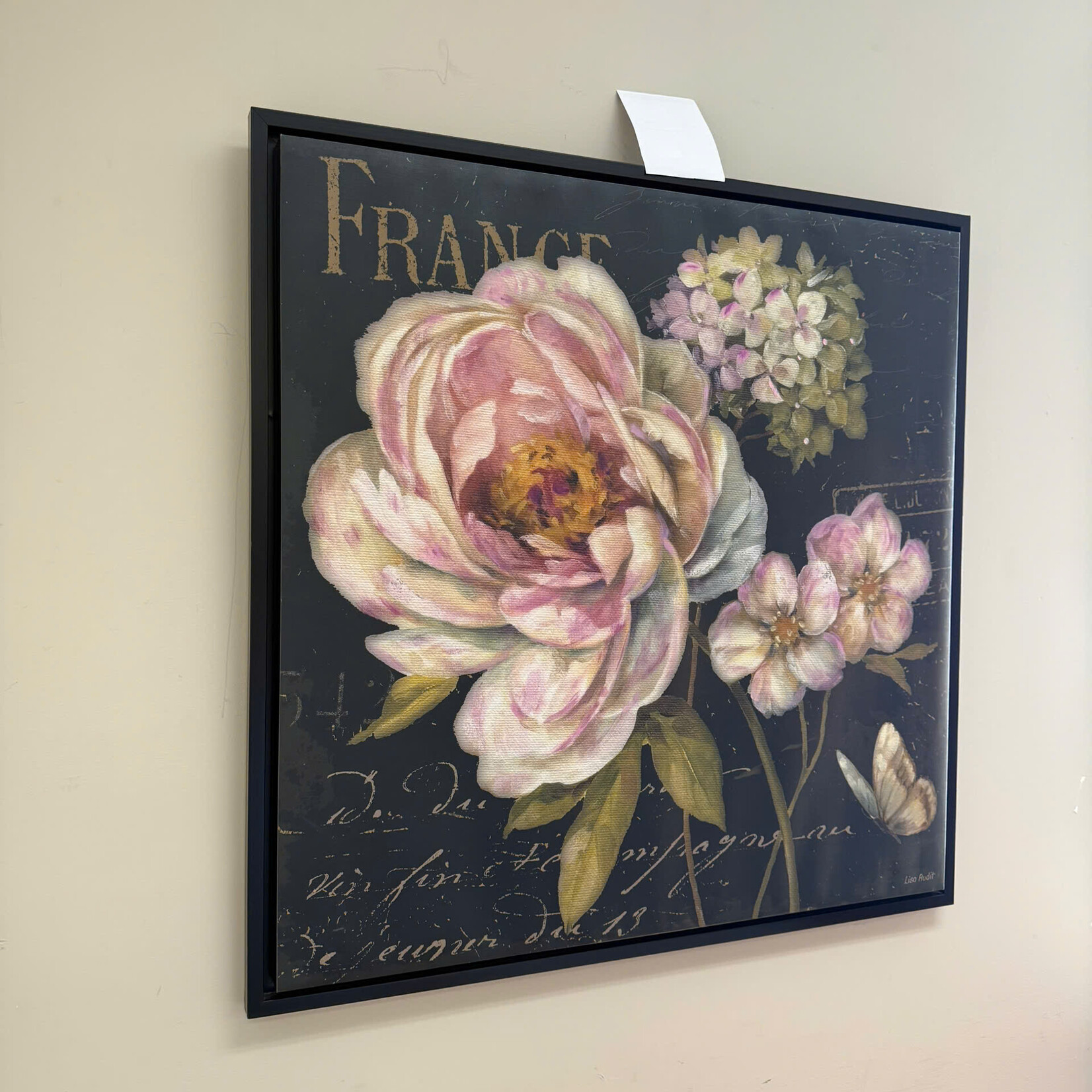 Large Painting in Frame