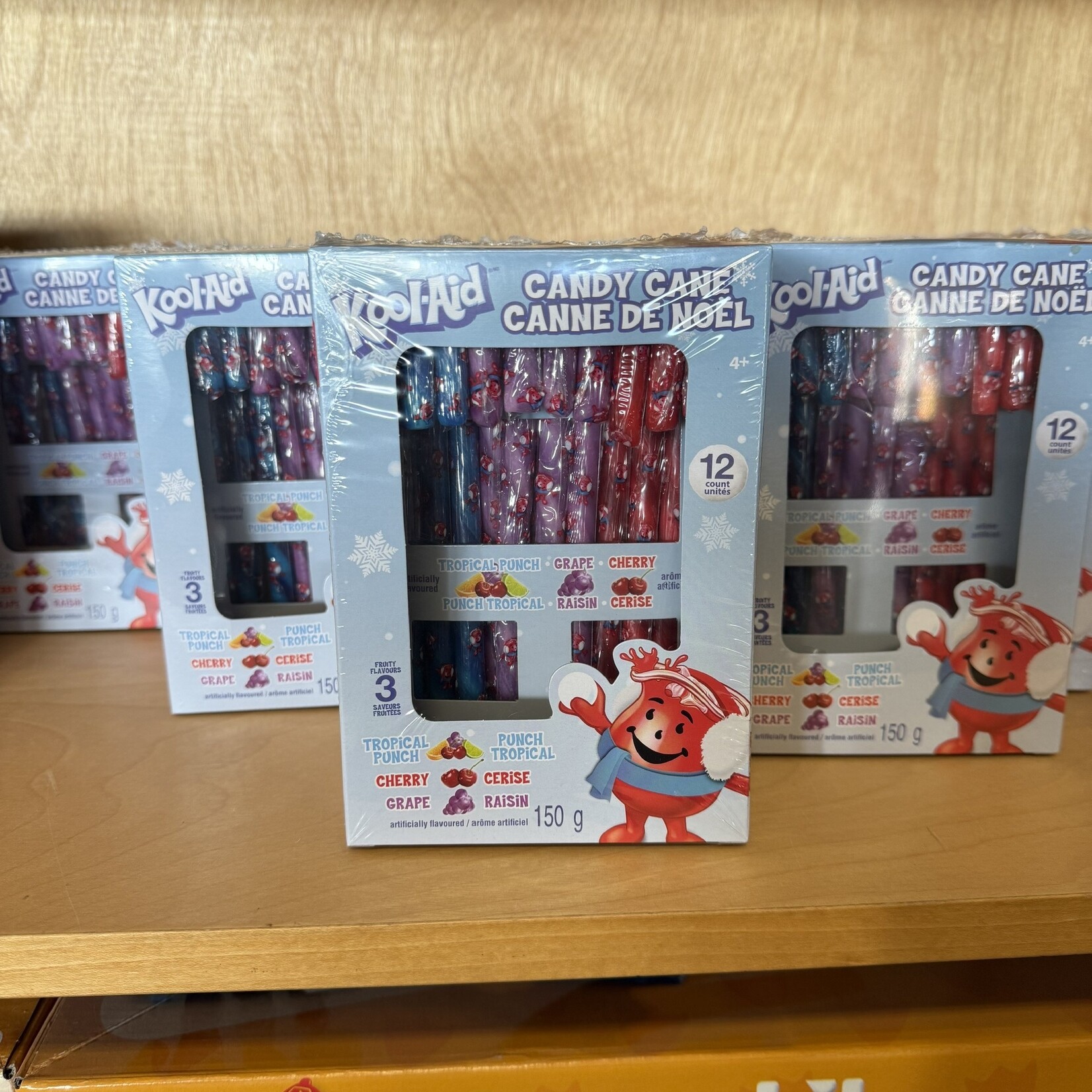 Koolaid Candy Canes