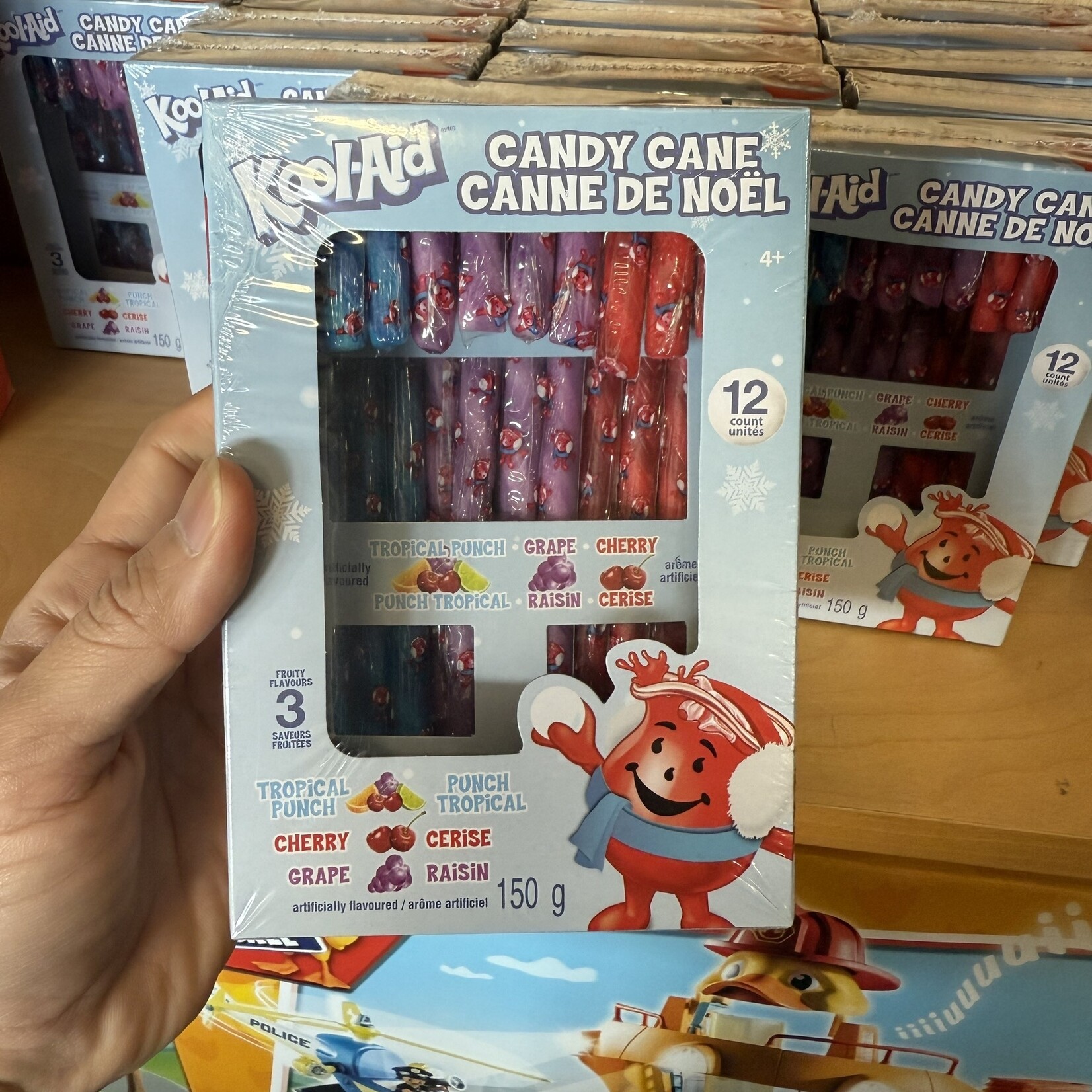 Koolaid Candy Canes